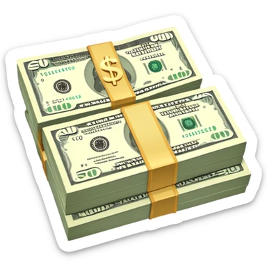 Savings-account for US dollars sticker