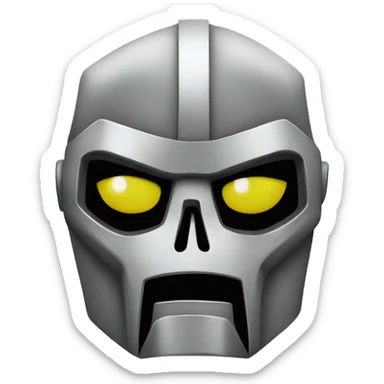 MF doom SpongeBob  sticker