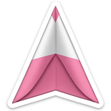 Pink triangle flag sticker