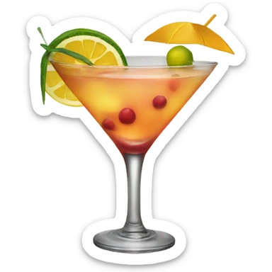 cocktail sticker