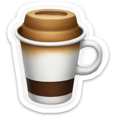 Coffee sticker