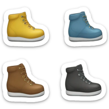 boite de chaussures  sticker