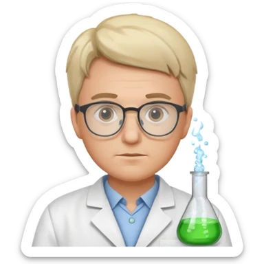 science worker sticker