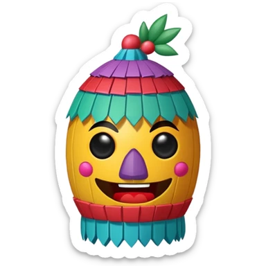 mexican pinata sticker