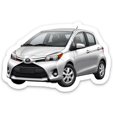 Toyota yaris sticker