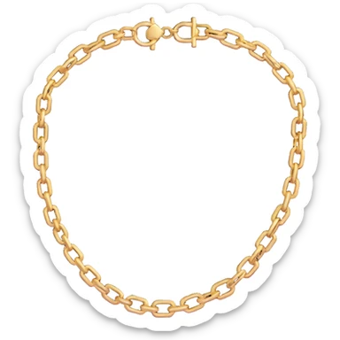 Prada chain jewelry sticker