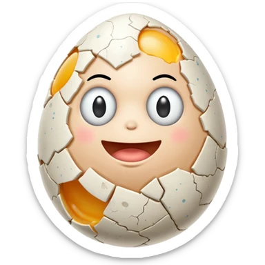 Humpty Dumpty sticker
