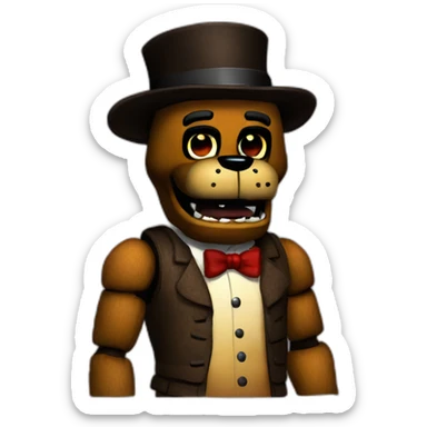 Five Nights at Freddy's Freddy sticker