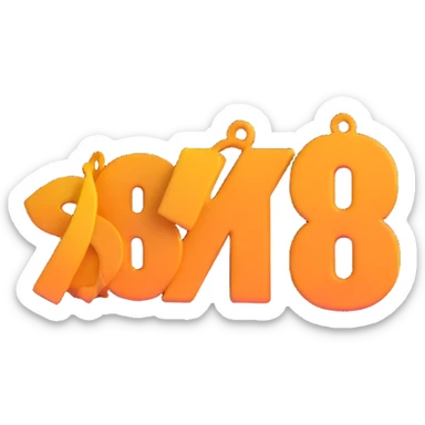 percentage sign, discount symbol, special offer tag sticker