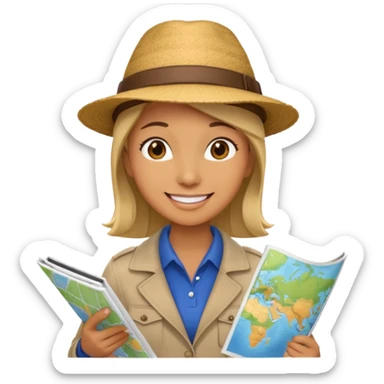 Tour guid in forign countries sticker