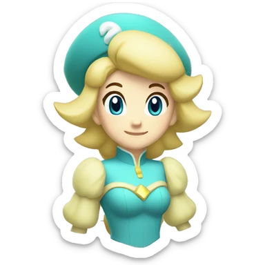 Rosalina from Super Mario sticker