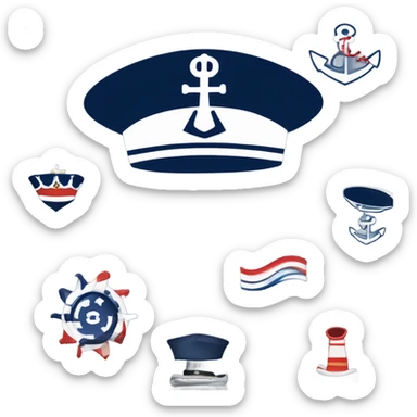 The Milwaukee admirals logo sticker