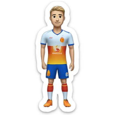 Frère et soeur avec maillot RC Lens sticker