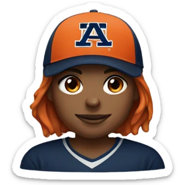 Auburn University super sports fan sticker