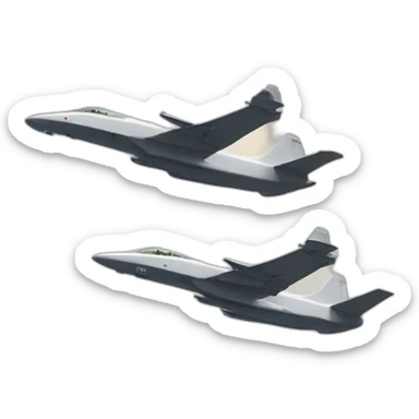 Three fleet week planes flying in formation sticker