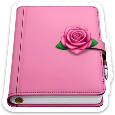 Rosa Notebook  sticker