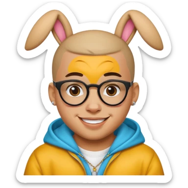 BAD BUNNY sticker