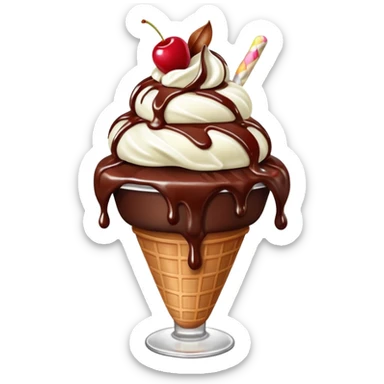 Ice Cream Chocolate Sundae with Cherry


 sticker