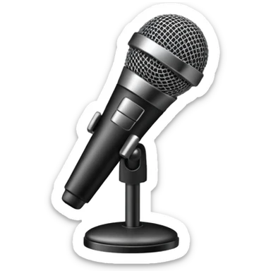 microphone sticker
