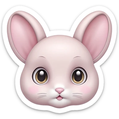  peeps candy kawaii bunny sticker