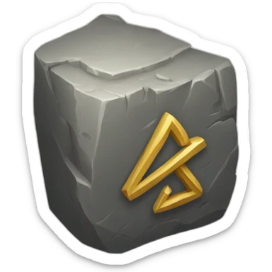 Rune Stone sticker