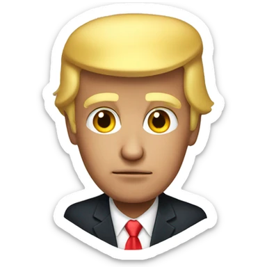 donald trump  sticker
