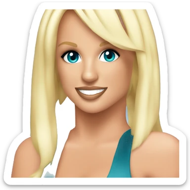 Britney Spears vmas sticker