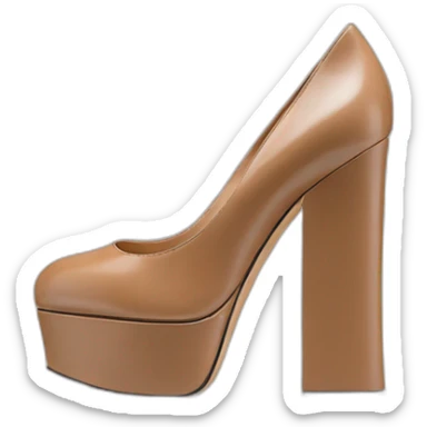 Black VALENTINO Tan-go PLATFORM PUMP sticker