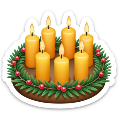 Advent sticker