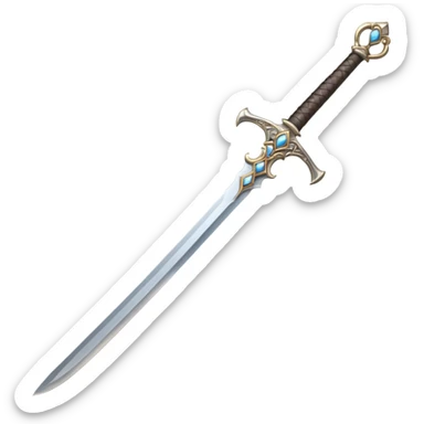 silver greatsword sticker