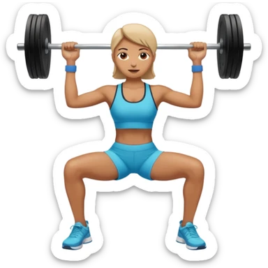 exercise mat with a figure lying and lifting legs sticker