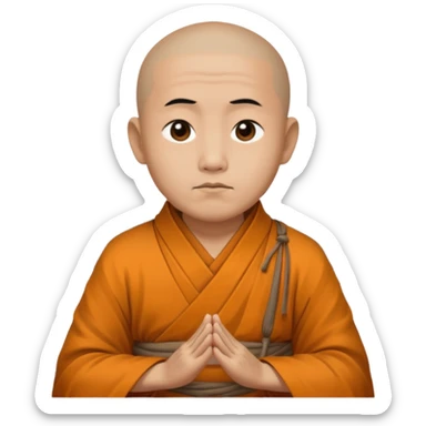 mountain monk sticker