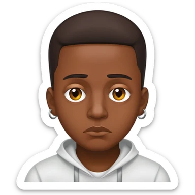 Sad and Stressed Reggaeton Music Singer sticker