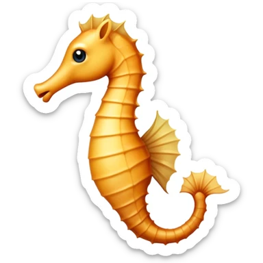 Морской конёк sticker