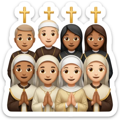 Emojis católicos sticker