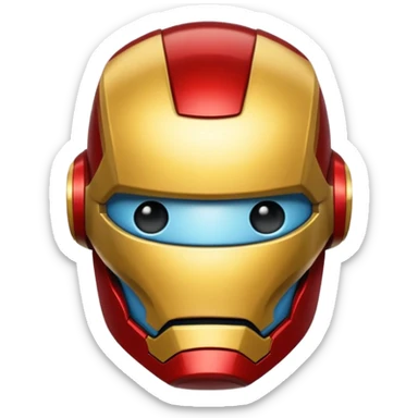Ironman emoji sticker