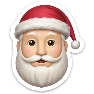 gere um emoji fofo de natal sticker