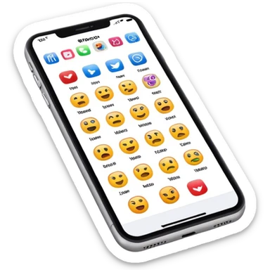 website page on a phone sticker