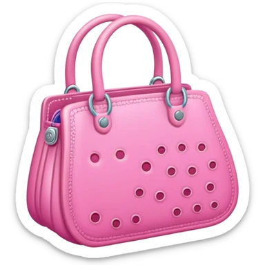 crocs purse sticker