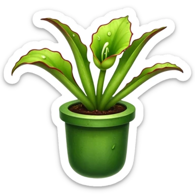 planta carnivora sticker
