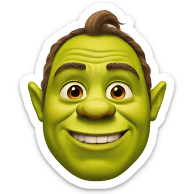 shrek  sticker