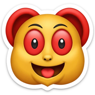 seta sólida vermelha para marcar início de frase sticker