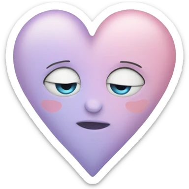 Pastel Heart  sticker