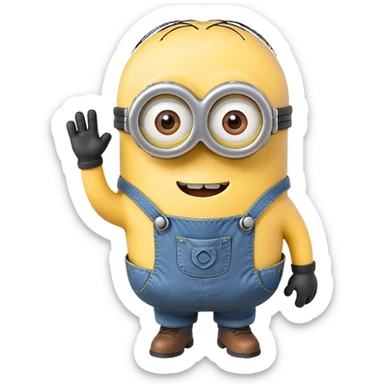 Minion sticker