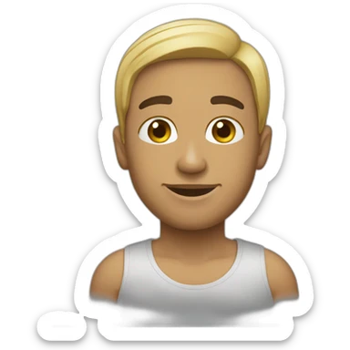 As tranças do careca sticker