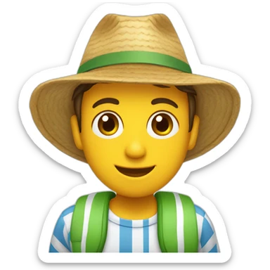 Portugais en vacances  sticker