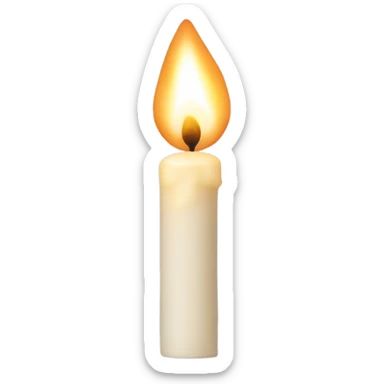 Replica candle sticker