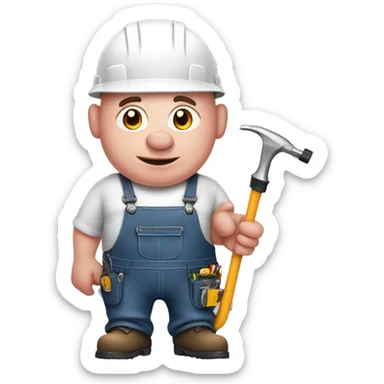 Pig electrician sticker