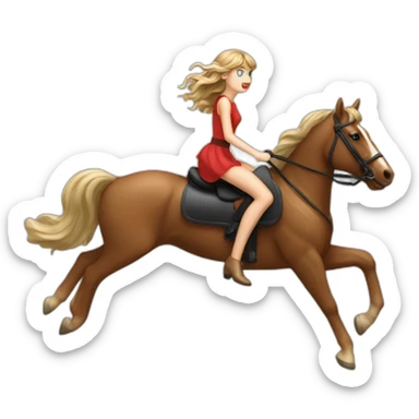 taylor-swift-riding-bbc sticker