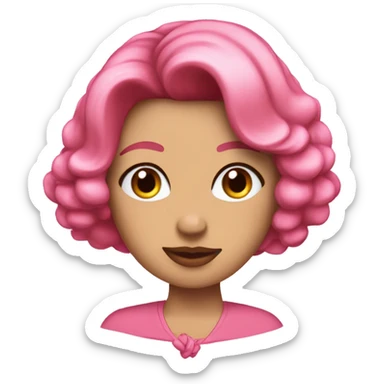 laço rosa coquette sticker